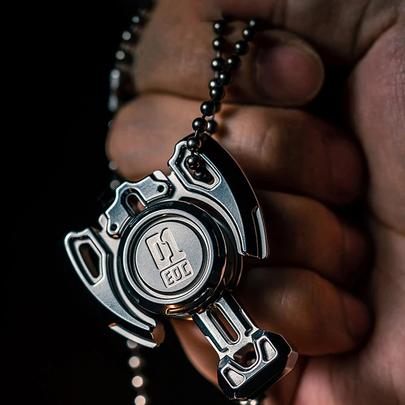 01EDC Holy Axe Asymmetric Metal Fidget Spinner