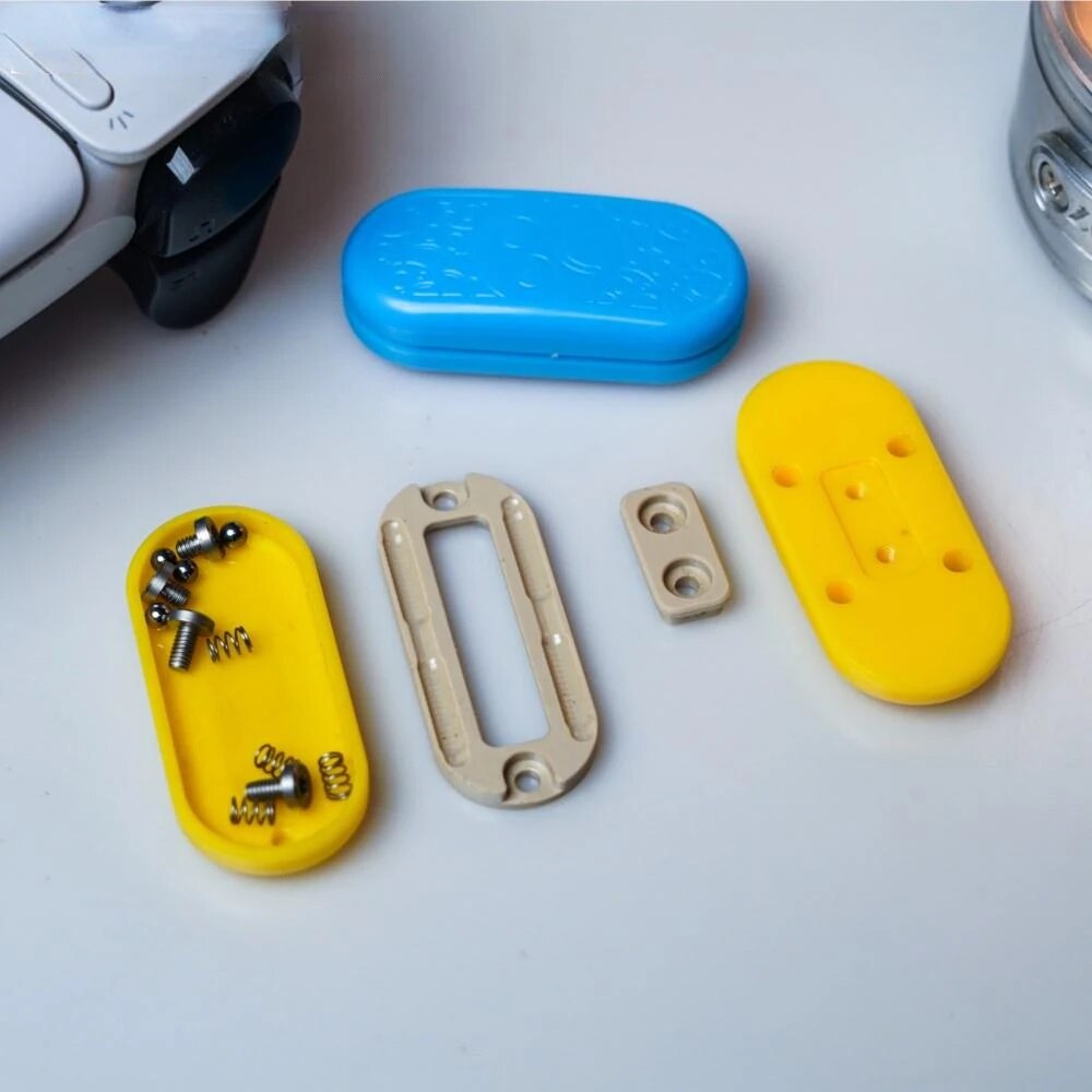 Metal Toys Dz. Corian Bubble TOP-B Blue And Yellow Push Slider