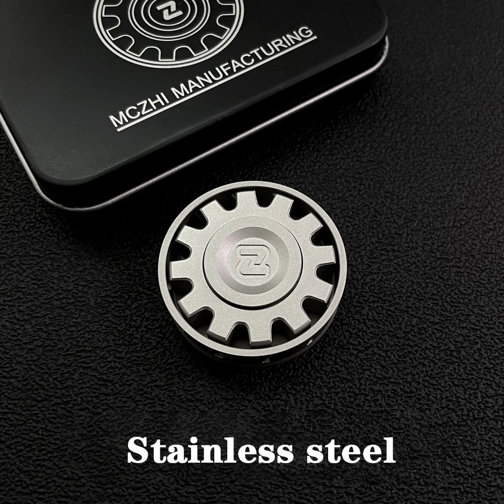 MCZHI Reactor Fidget Spinner Metal EDC Decompression Toy