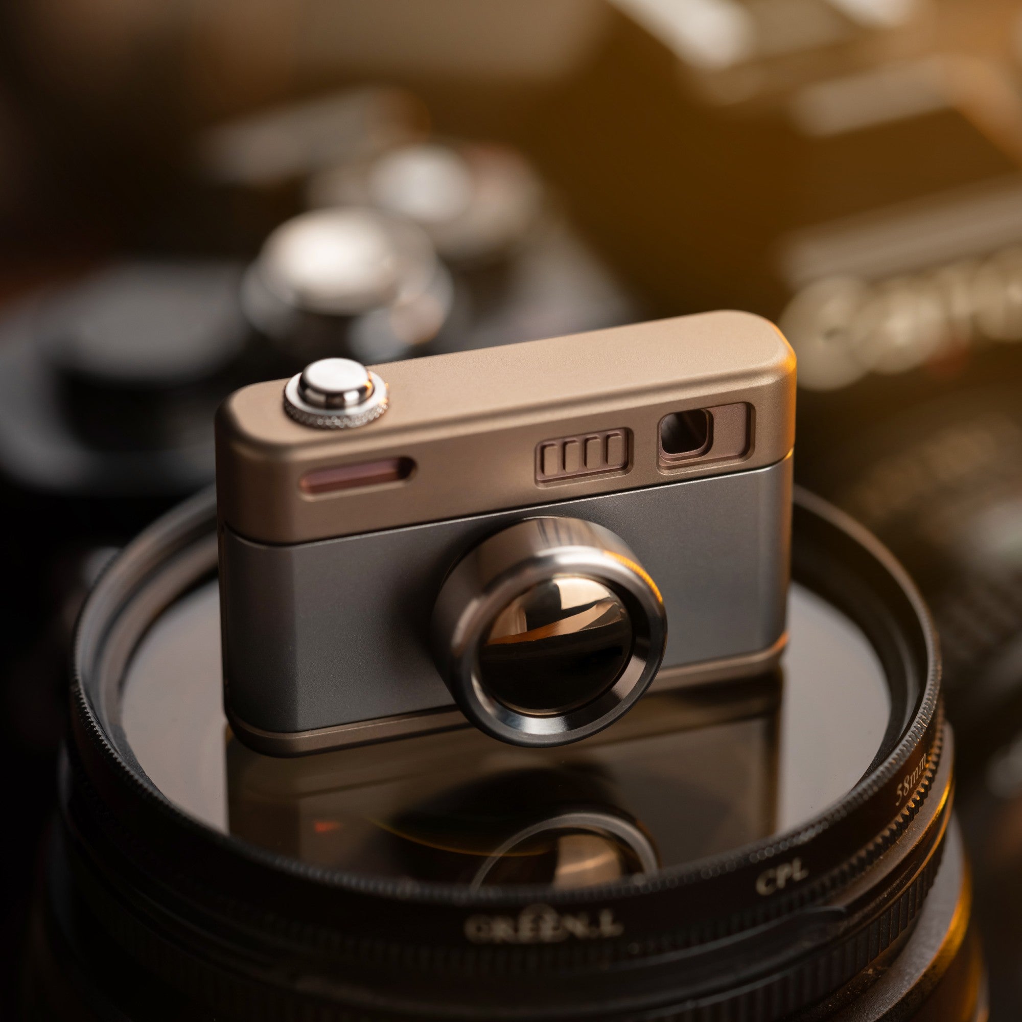 WANWU EDC Camera Mini Fidget Slider Clicker