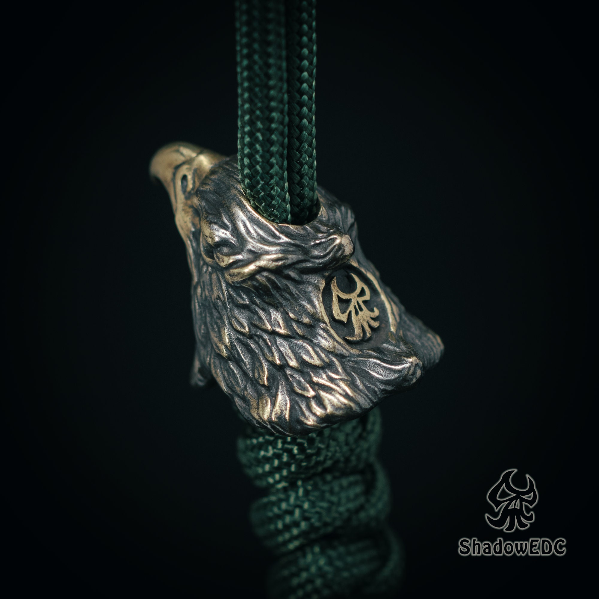 Paracord Bead Eagle for Knife, Bracelet, and EDC Gears