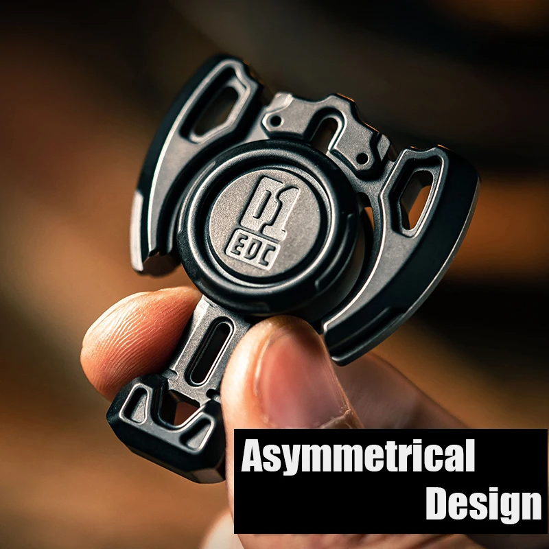 01EDC Holy Axe Asymmetric Metal Fidget Spinner