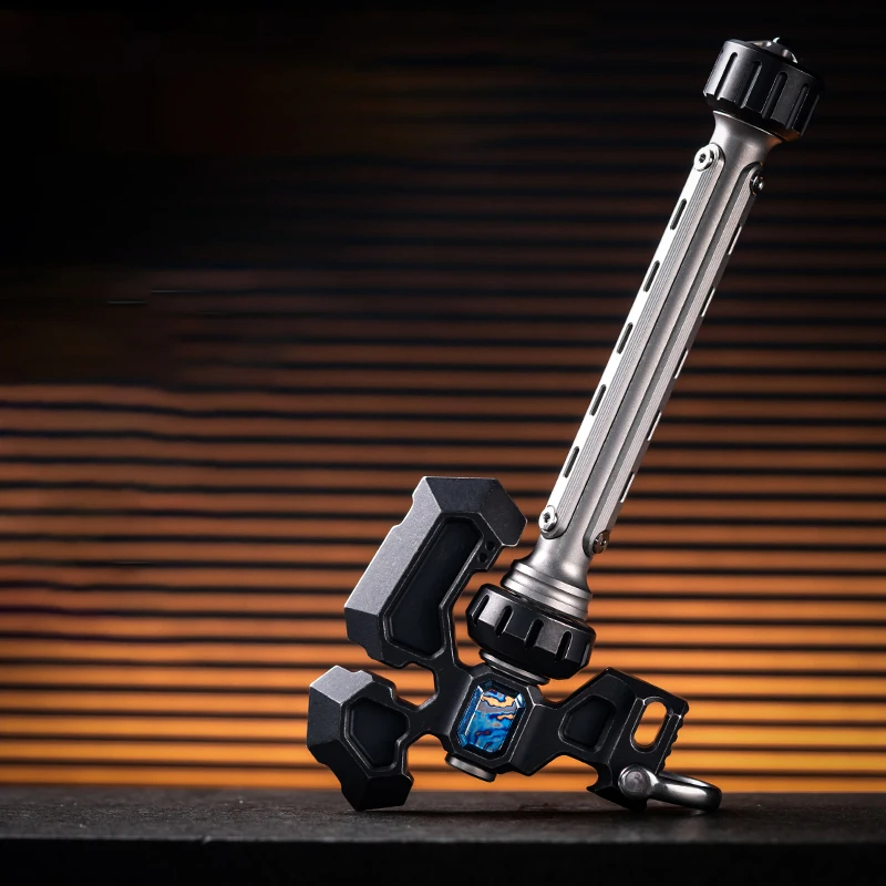 RUISHA Olaf’s Axe Fidget Spinner Multifunctional Hammer EDC Decompression Toy