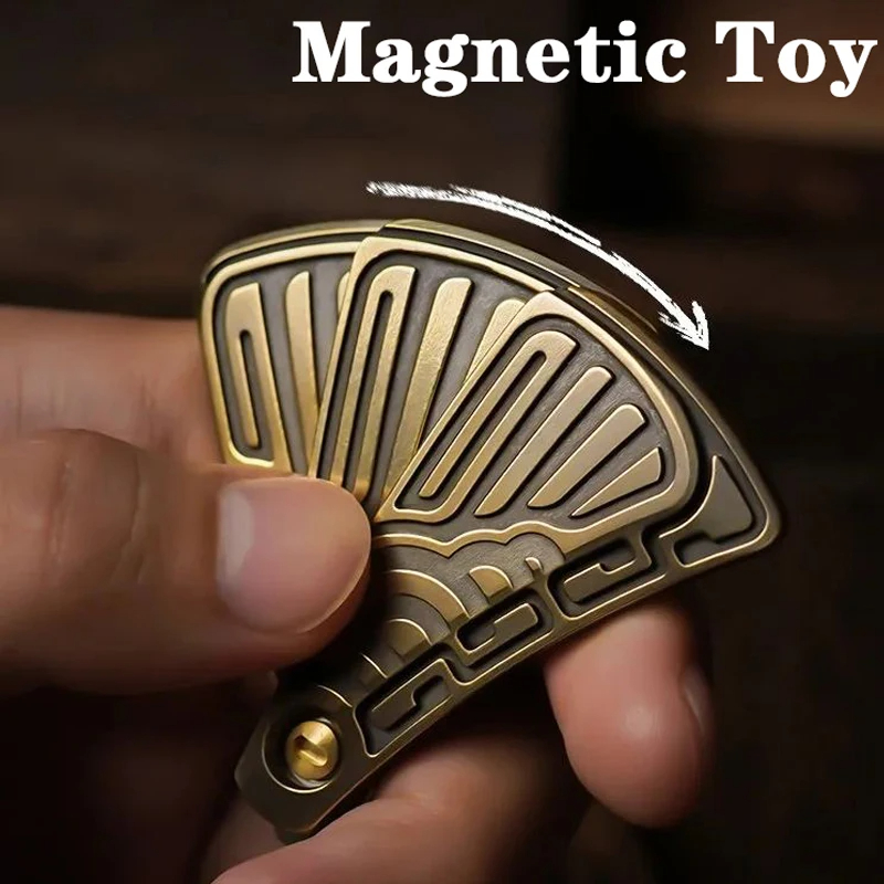MUYI EDC Peacock Hand Fan Fidget Slider EDC Toy
