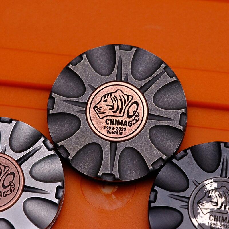 CHIMAGO Tiger Year Commemorative Edition Rescue Haptic Coin EDC Decompression Toy