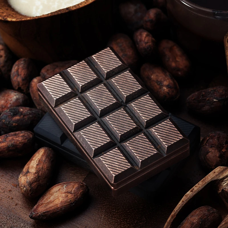 B.M. Black Mirror Chocolate Fidget Slider EDC Decompression Toy