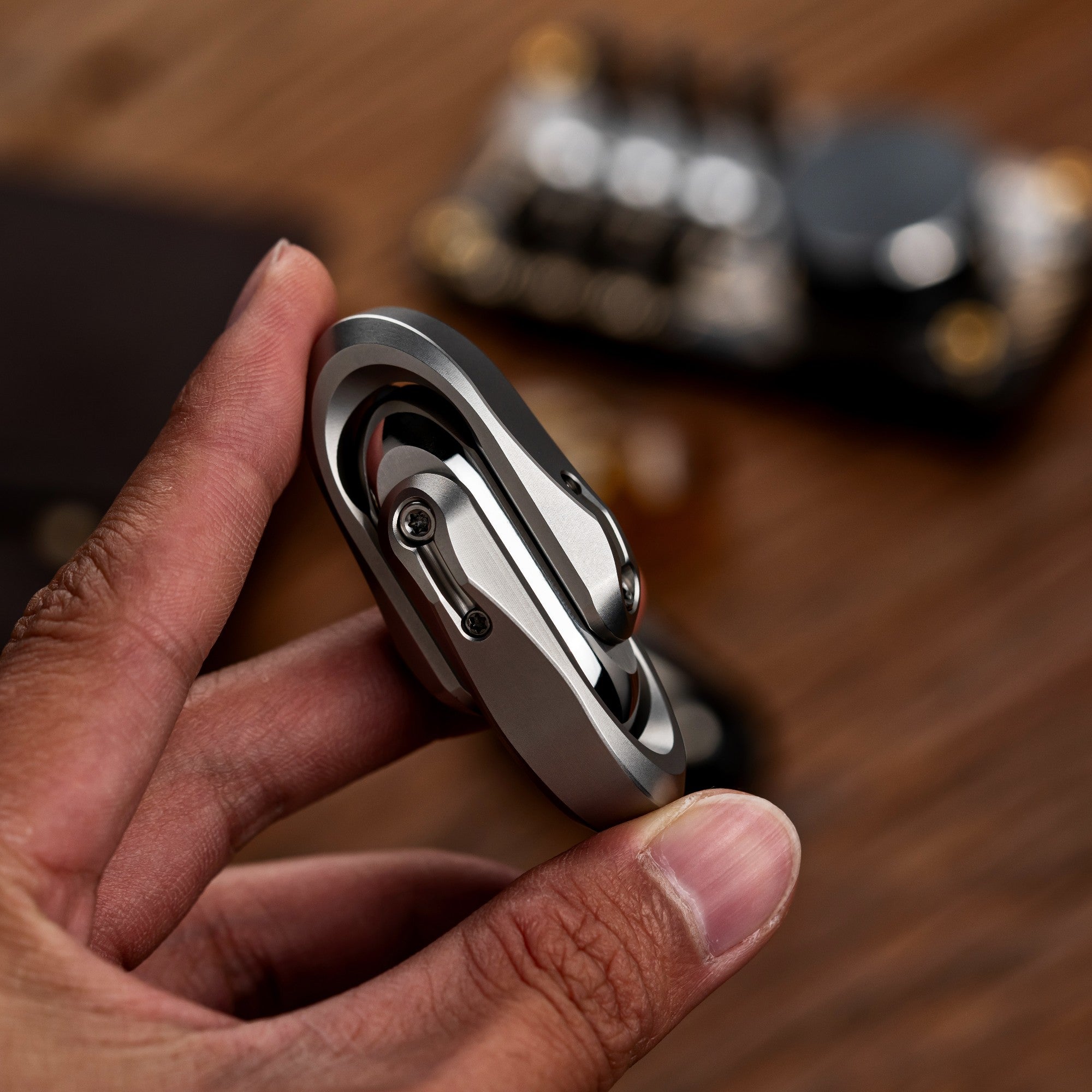 WANWU EDC Escapod Mechanical Fidget Slider