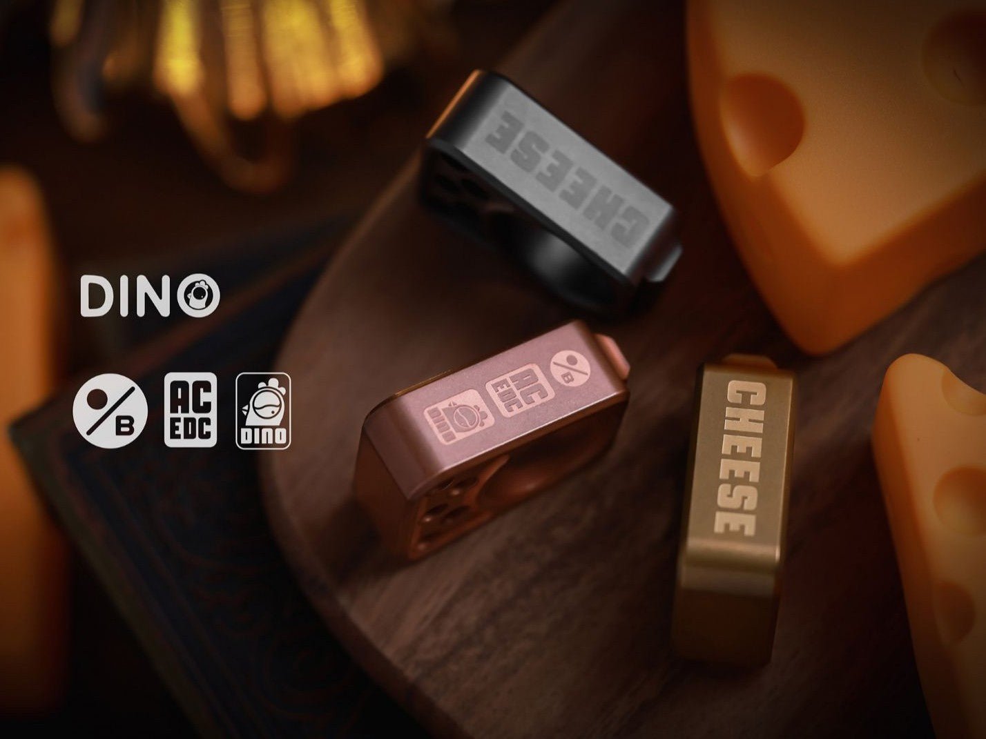 ACEdc Cheese Keyring