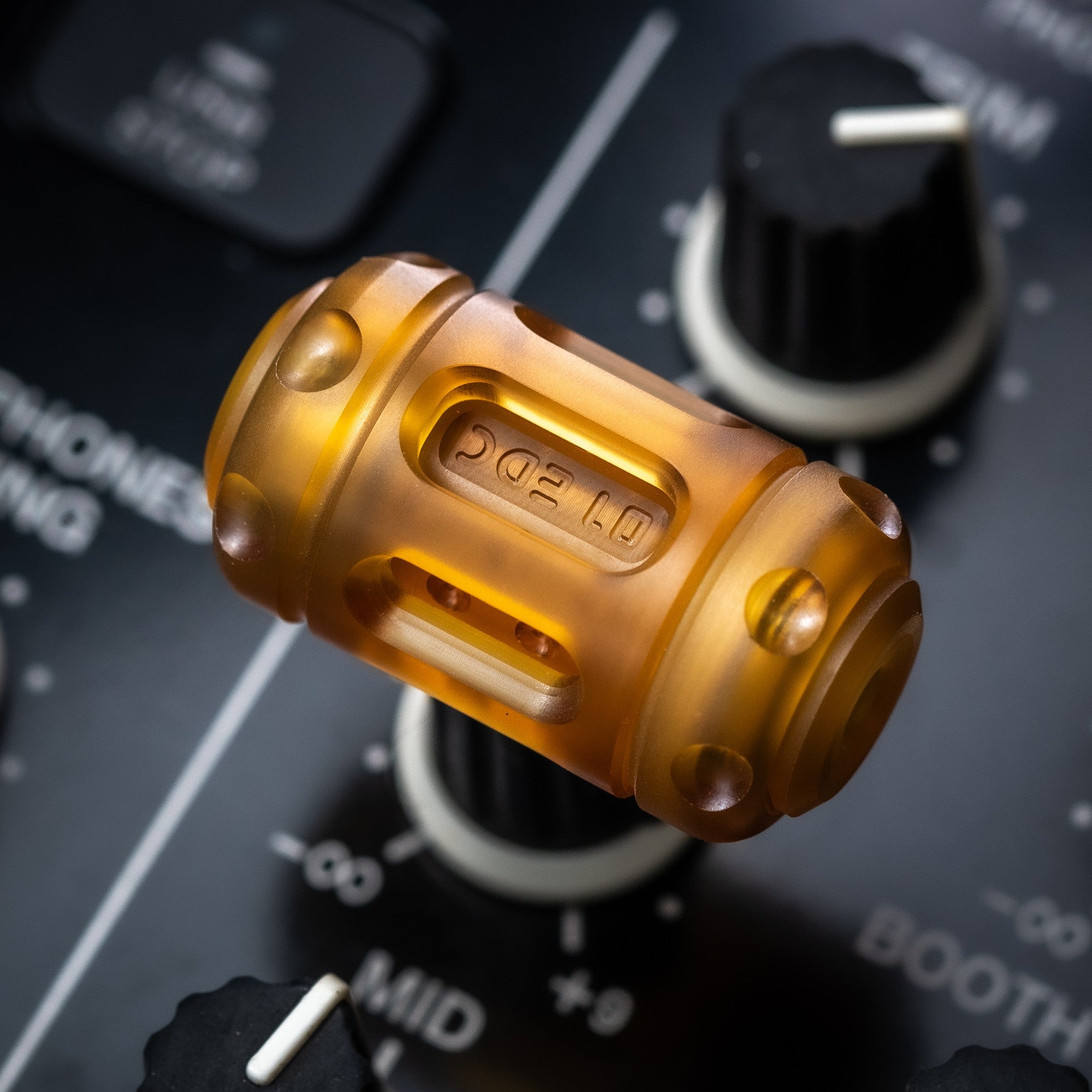 01EDC Time Capsule Knife Bead Fidget Spinner Metal EDC Decompression Toy