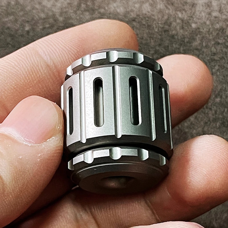 B.M. Black Mirror Warhammer Paracord Bead Pendant Fidget Spinner