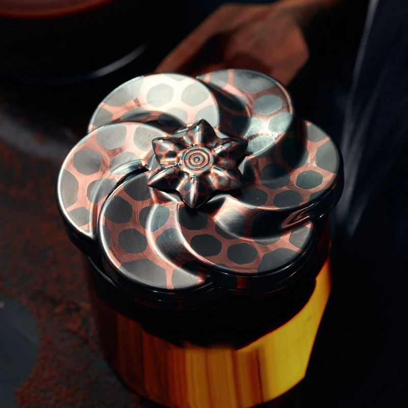 B.M. Black Mirror Cookies Haptic Coins Fingertip Gyro EDC Metal Decompression Toy