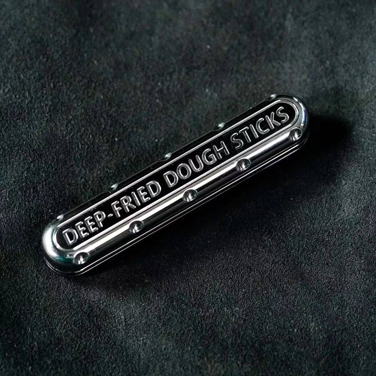 Metal Toys Dz. Top-D Mechanics Fidget Slider Deep-fried Dough Sticks