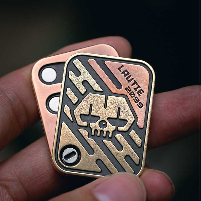 Lautie EDC Shuffle V2 Poker KK Fidget Slider, 2099 Series