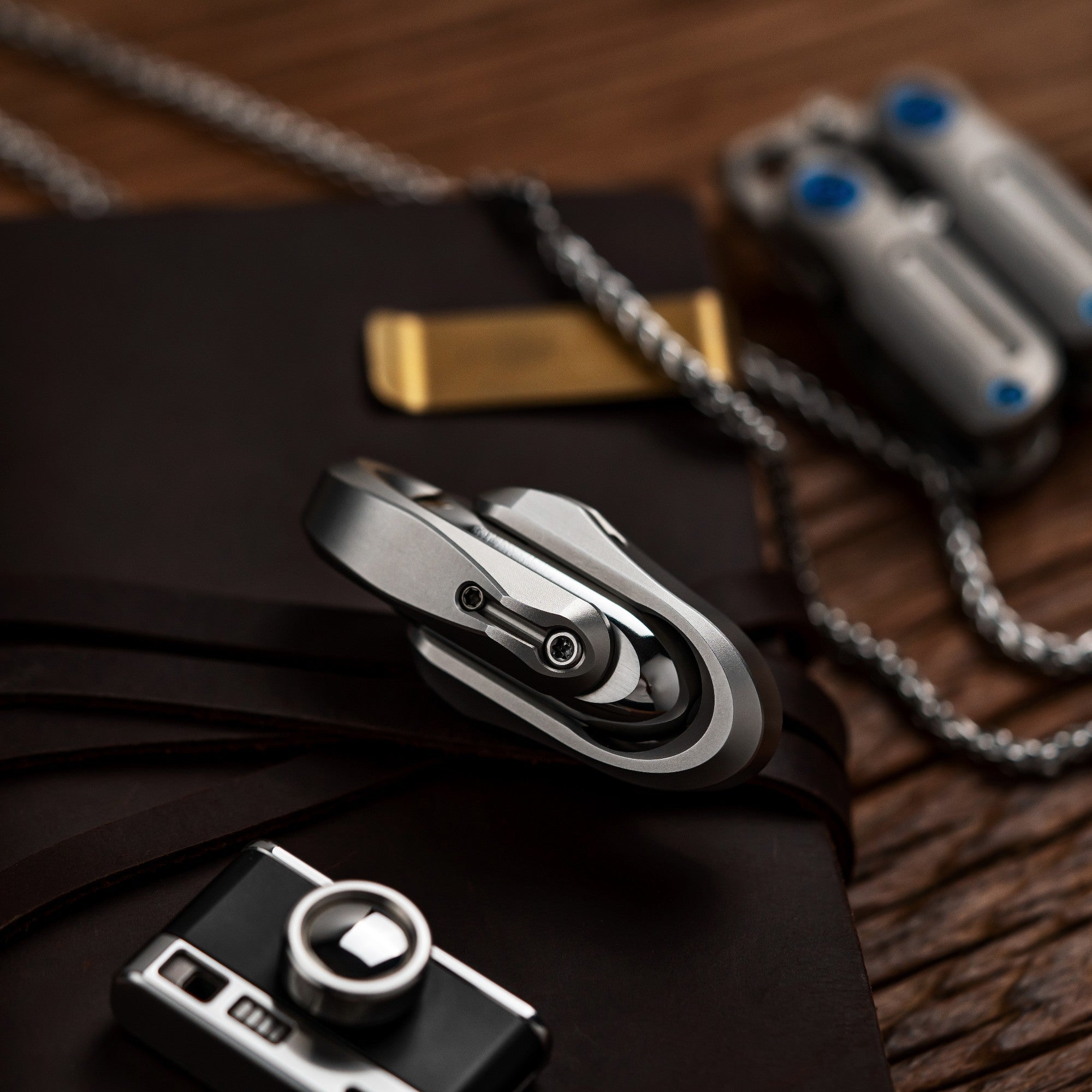 WANWU EDC Escapod Mechanical Fidget Slider