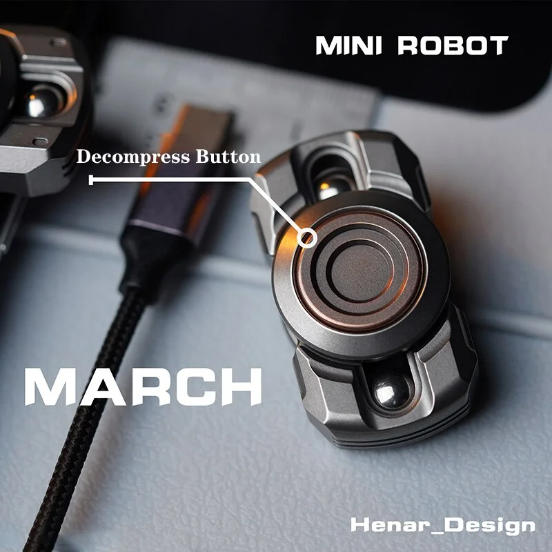 WANWU EDC Mini Robot Fidget Spinner