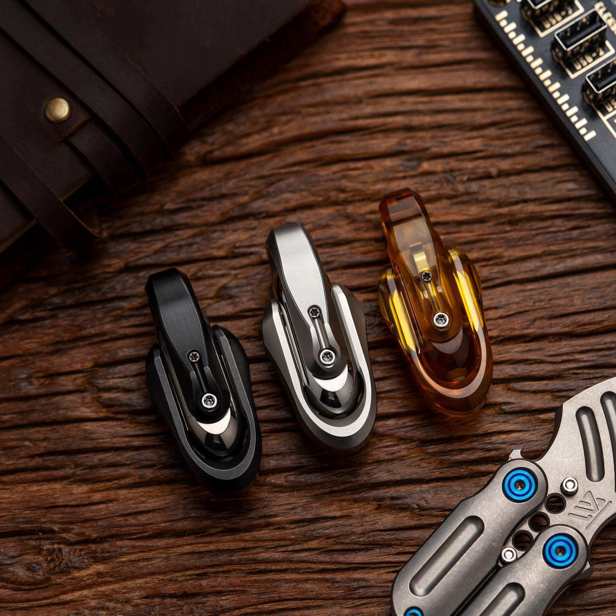 WANWU EDC Escapod Mechanical Fidget Slider
