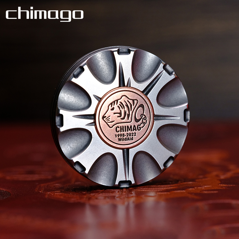 CHIMAGO Tiger Year Commemorative Edition Rescue Haptic Coin EDC Decompression Toy