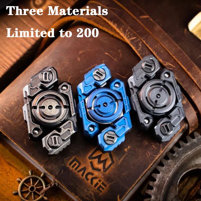 MACKIE EDC Robotic Arm Metal Fidget Spinner