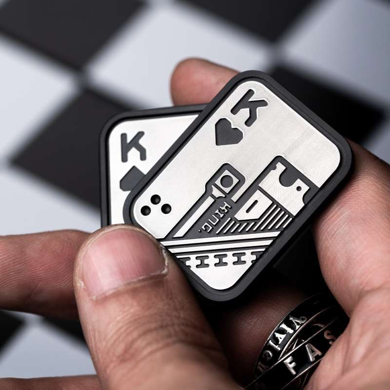 Lautie EDC Shuffle V2 Poker KK Fidget Slider, 2099 Series