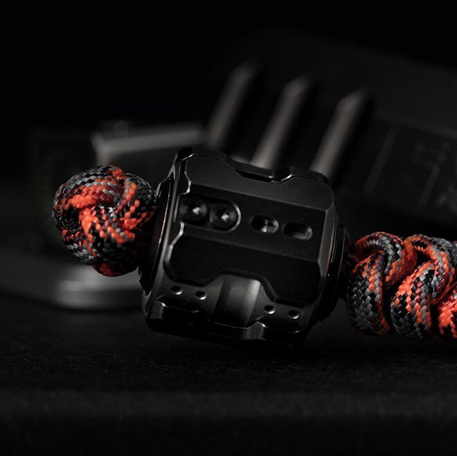 MUYI EDC Mecha Titanium Fidget Slider EDC Multi-Tool Prybar EDC Outdoor Tools