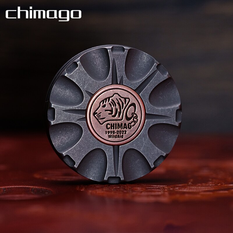 CHIMAGO Tiger Year Commemorative Edition Rescue Haptic Coin EDC Decompression Toy