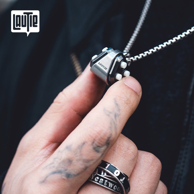 Lautie EDC BeetleCrash & StrawberryCrash, Metal Push Pop Bubble Fidget Toy