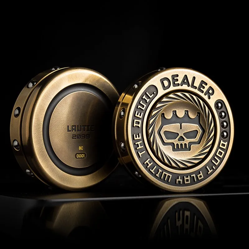 Lautie EDC OG Dealer 2099 Poker Fidget Spinner