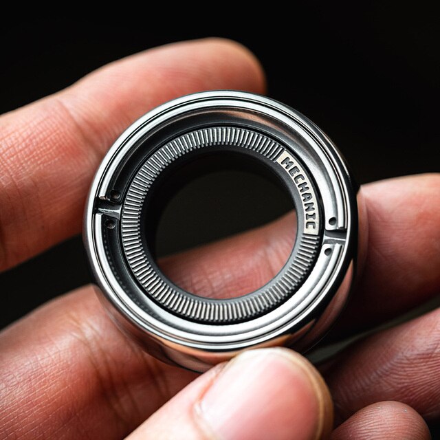 Lautie EDC Mechanic-C Spy Wars Series Ring Spinner