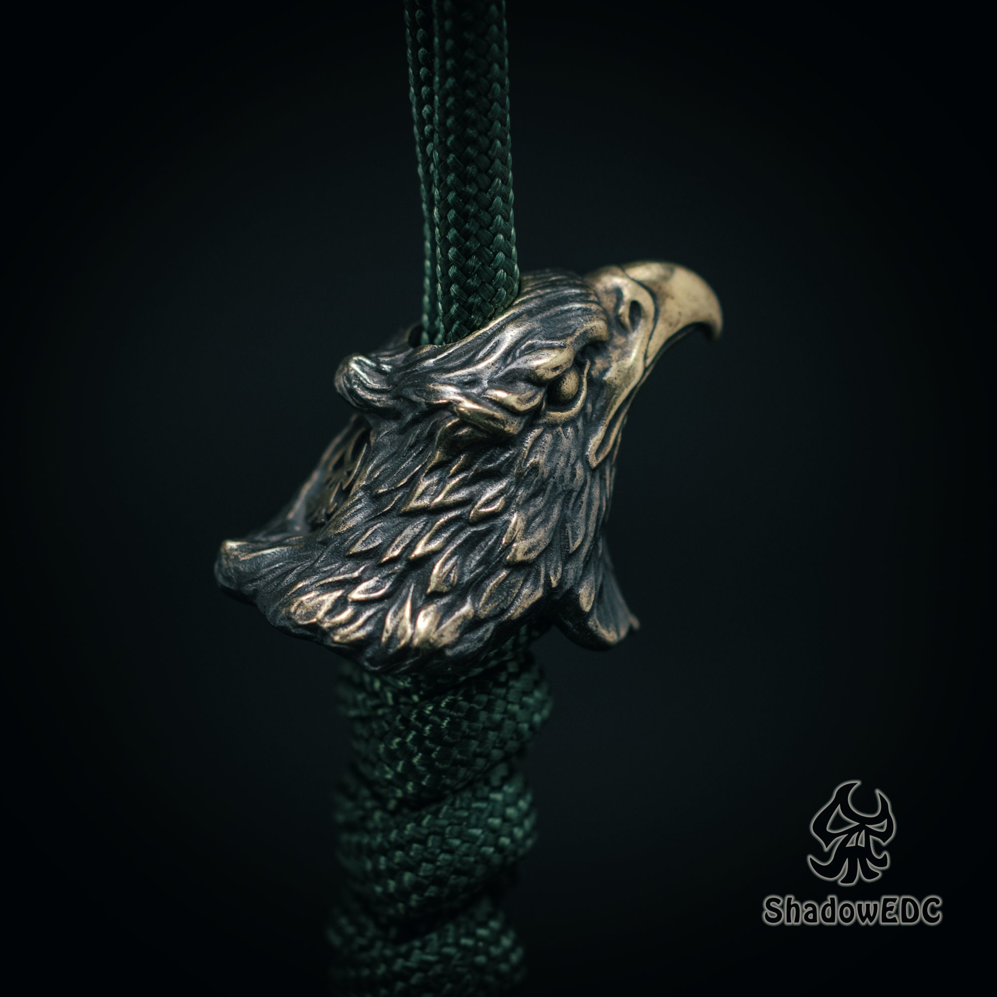 Paracord Bead Eagle for Knife, Bracelet, and EDC Gears