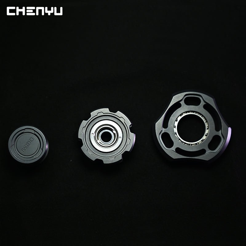 CHENYU Composite Linkage Fidget Spinner EDC Metal Decompression Toy