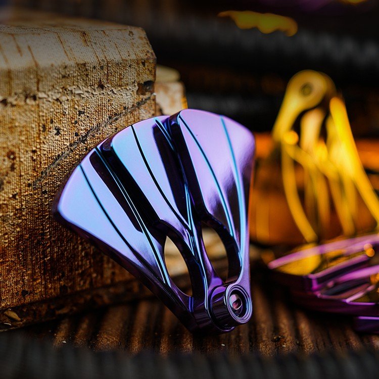 MUYI EDC Peacock Hand Fan Fidget Slider EDC Toy