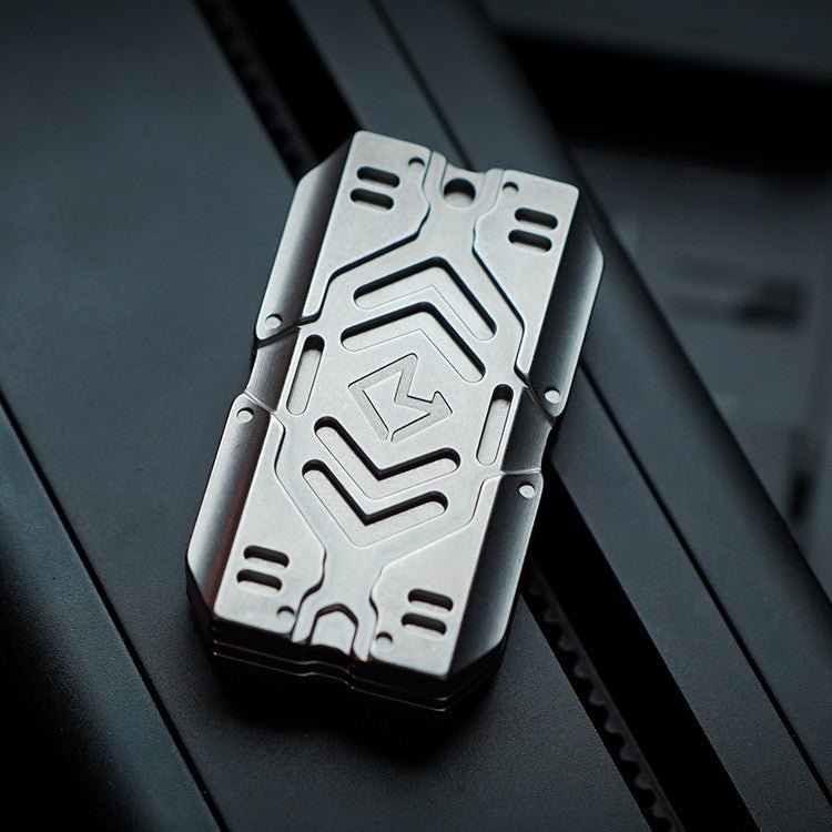 CHENYU Battle Warshield Fidget Slider EDC Metal Decompression Toy