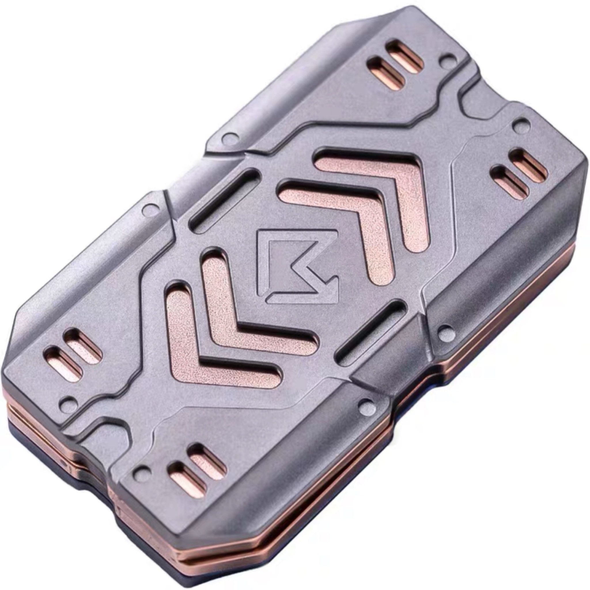 CHENYU Battle Warshield Fidget Slider EDC Metal Decompression Toy