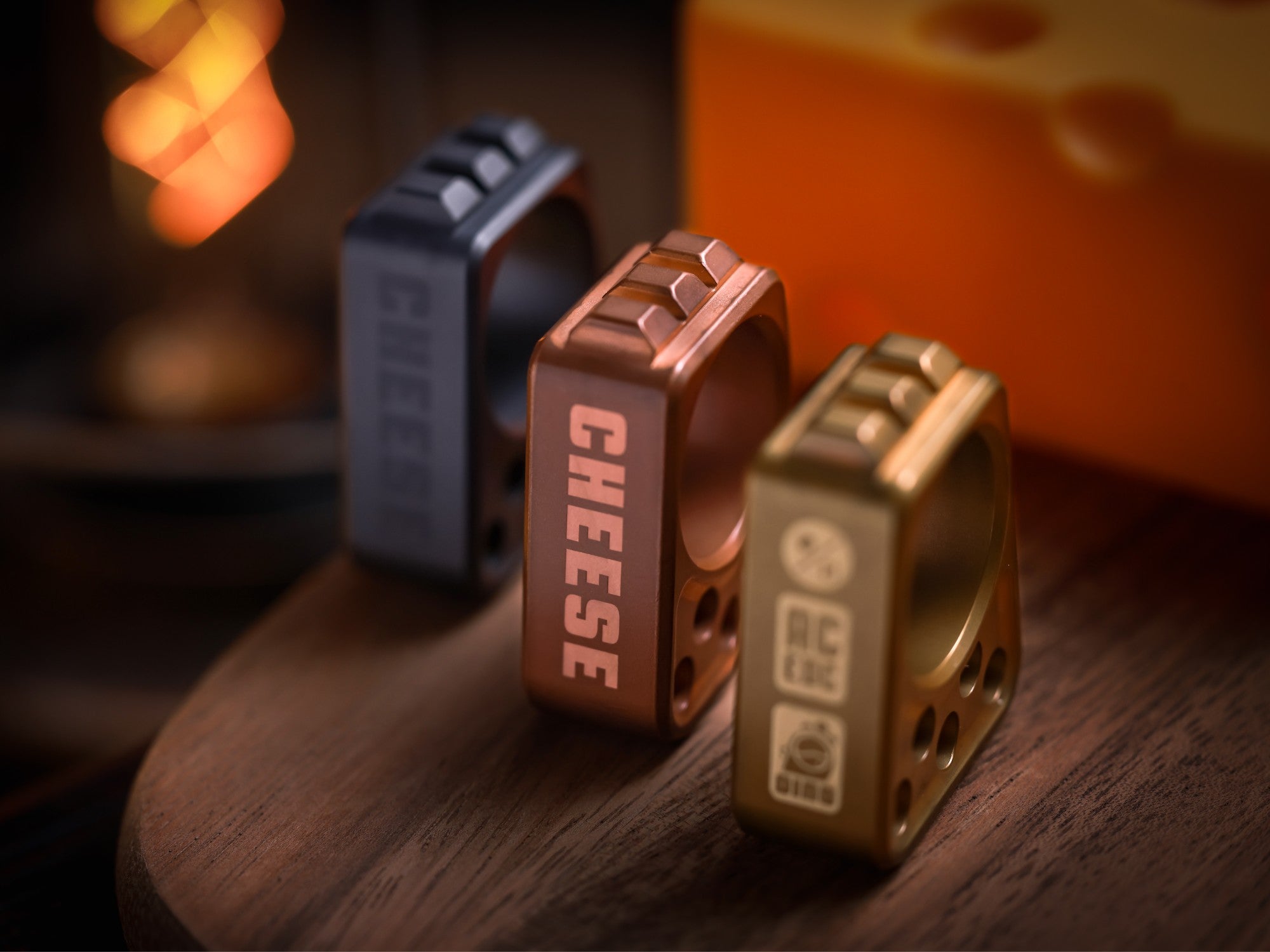 ACEdc Cheese Keyring