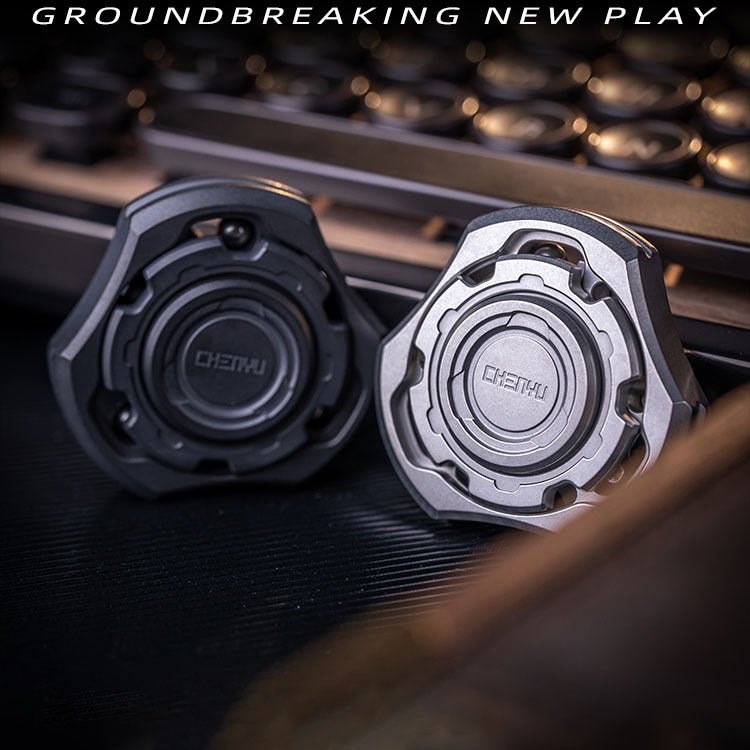 CHENYU Composite Linkage Fidget Spinner EDC Metal Decompression Toy