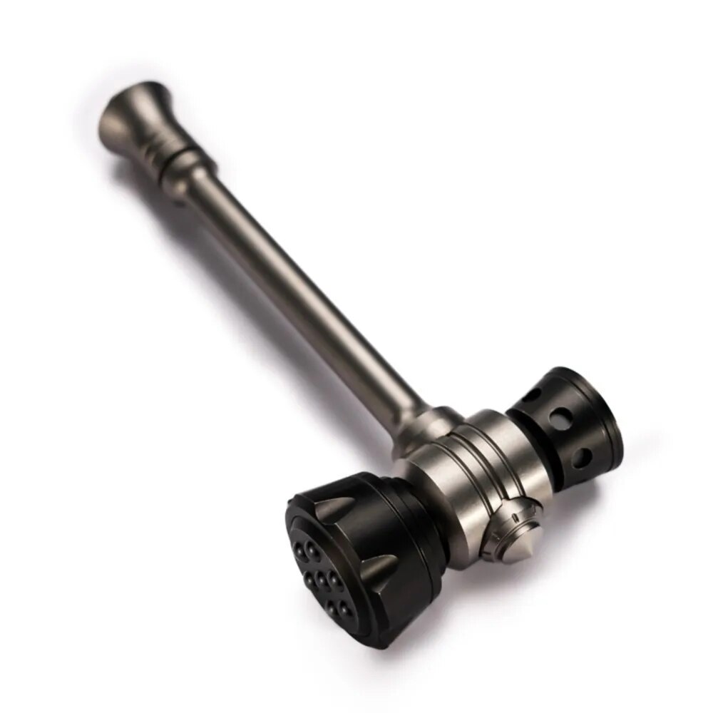 WANWU EDC 145mm Outdoor Gear Original Playing With A Hammer Window Breaker Ratchet Button Finger Spinner