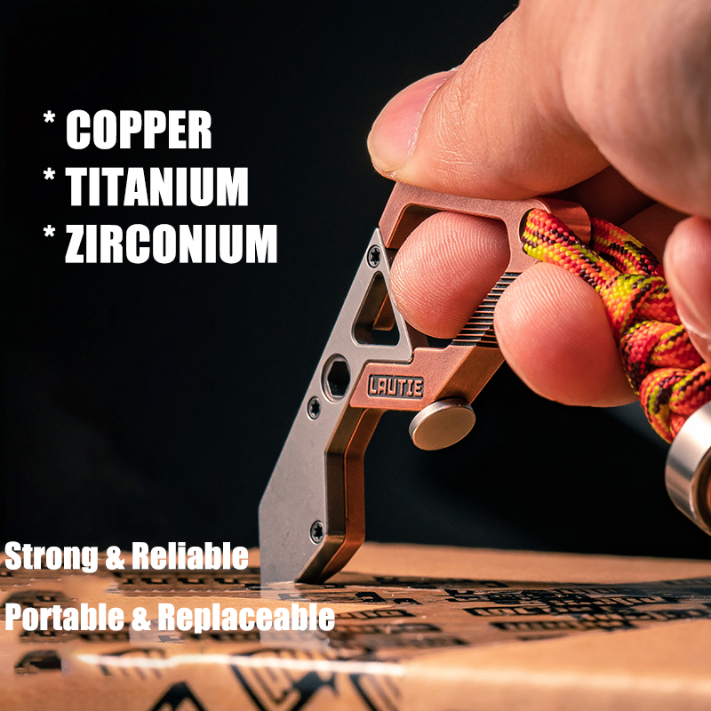 Lautie EDC CRANE, Multi-Tool Pry Bar, Bottle Opener