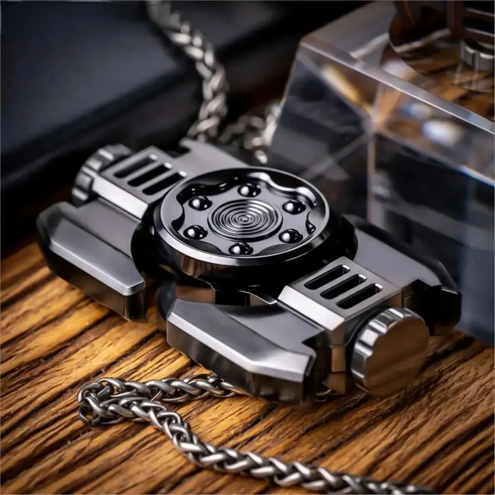 B.M. Black Mirror Poleaxe Fidget Spinner EDC Metal Decompression Toy