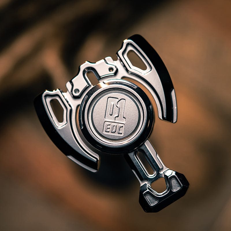 01EDC Holy Axe Asymmetric Metal Fidget Spinner