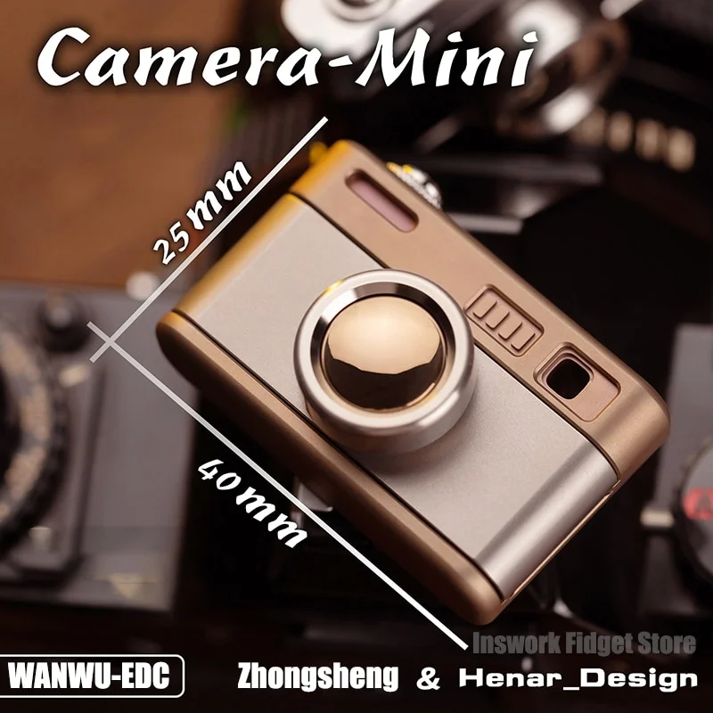 WANWU EDC Camera Mini Fidget Slider Clicker