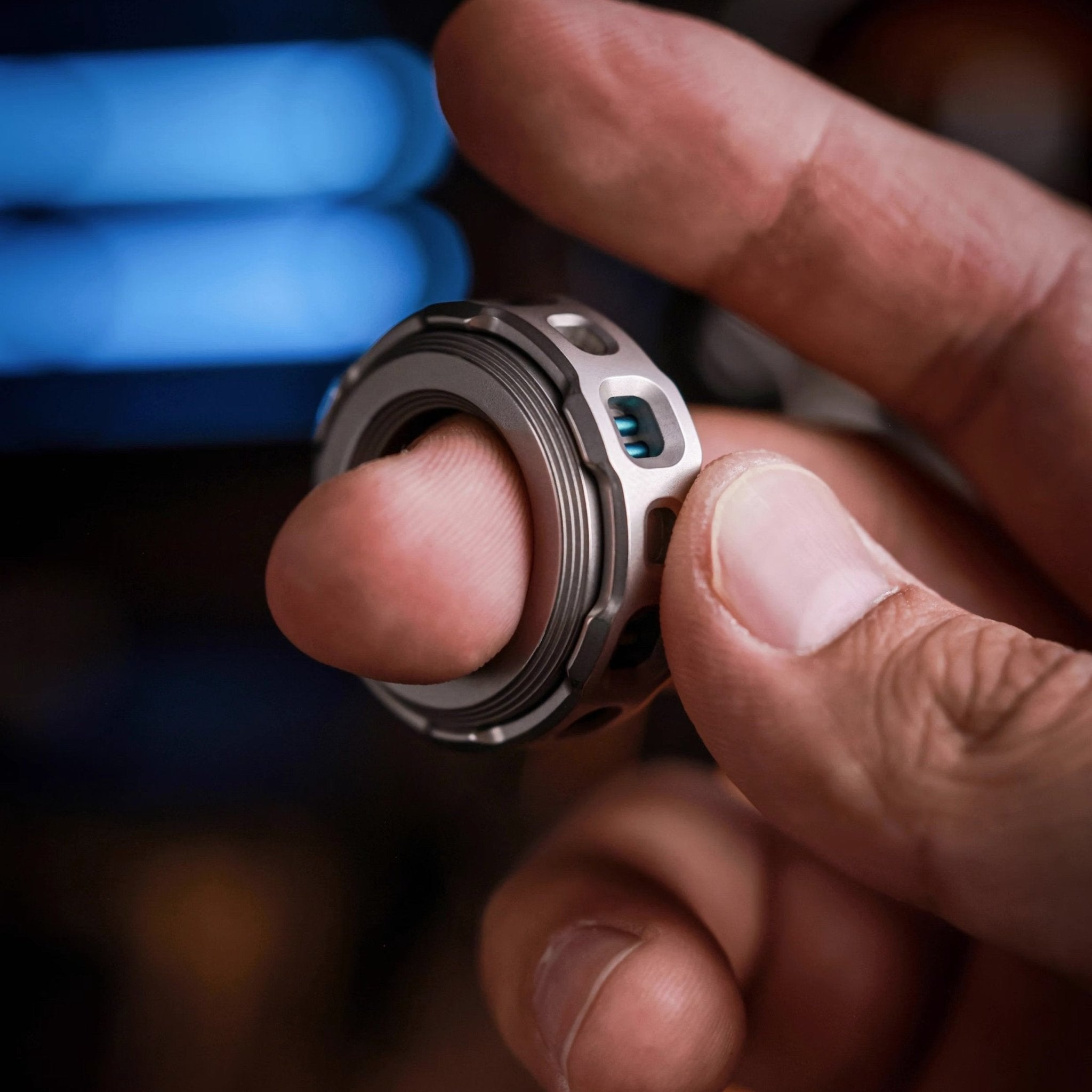 ACEdc Shadow Raider Mechanical Fidget Ring