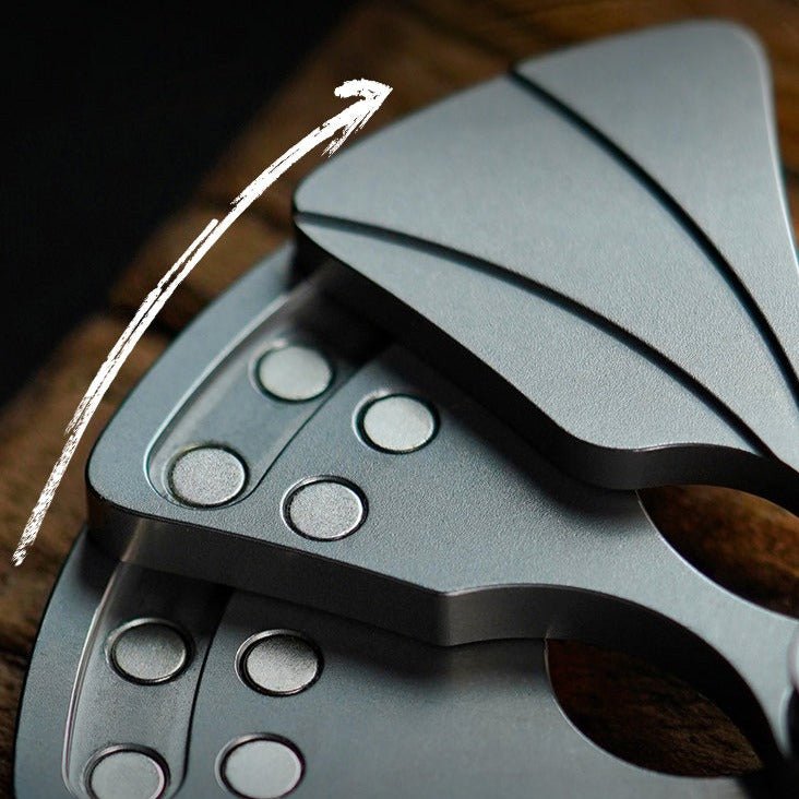 MUYI EDC Peacock Hand Fan Fidget Slider EDC Toy