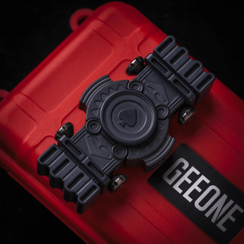 B.M. Black Mirror Mini Spades K Fidget Slider EDC Metal Decompression Toy