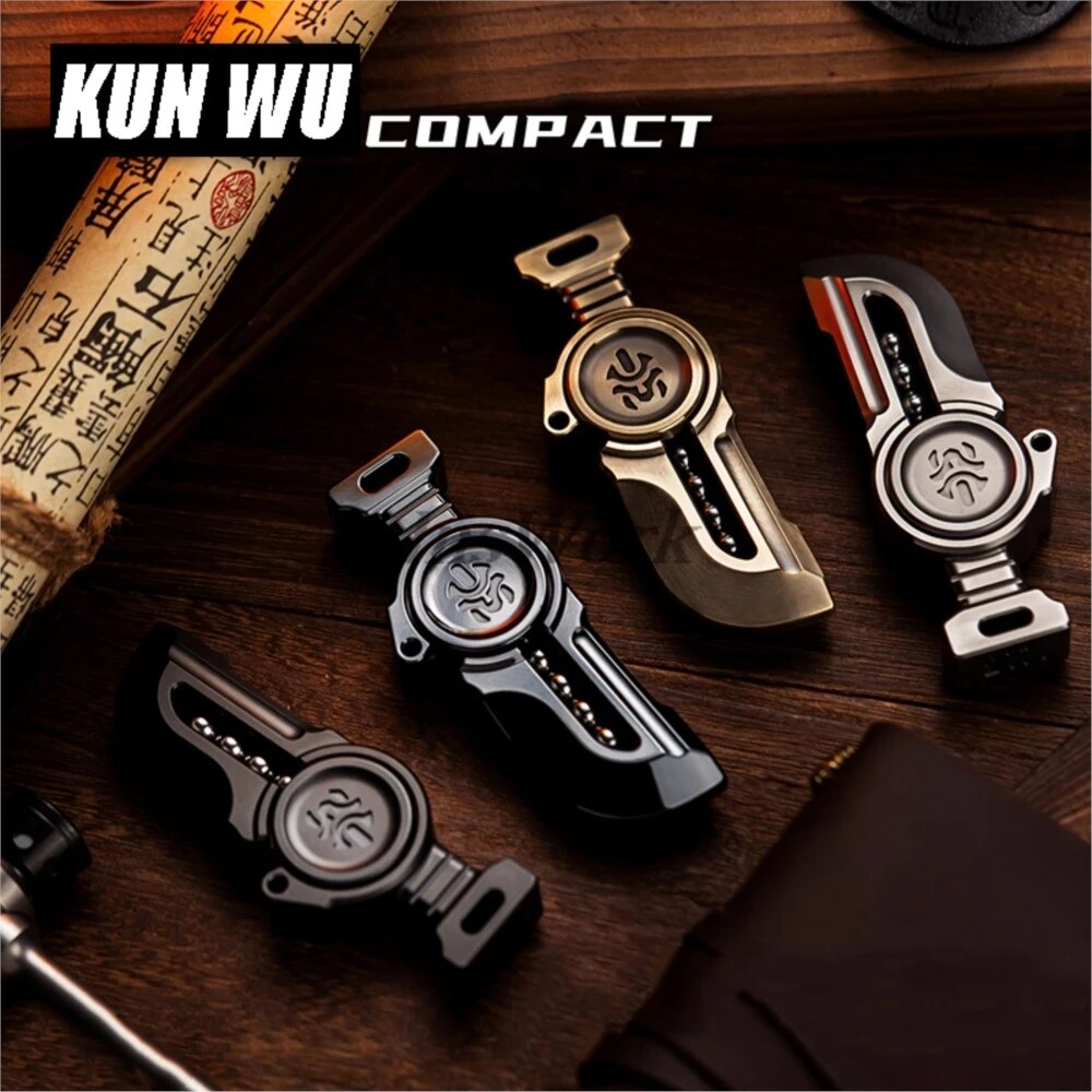 WANWU EDC KUNWU Compact Ratchet Toggle Fidget Toys