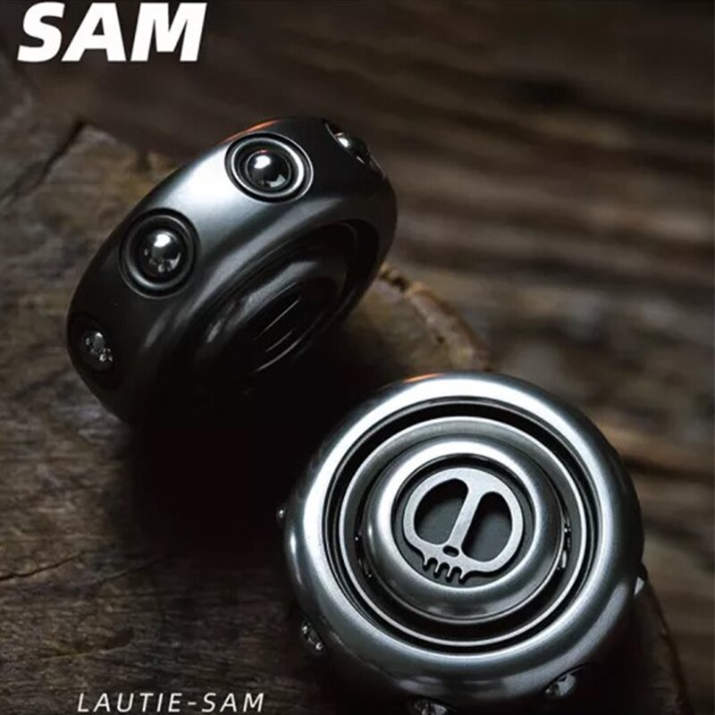 Lautie EDC SAM-RING, Devil's Son Fidget Spinner/Ring Spinner, 2099 Series