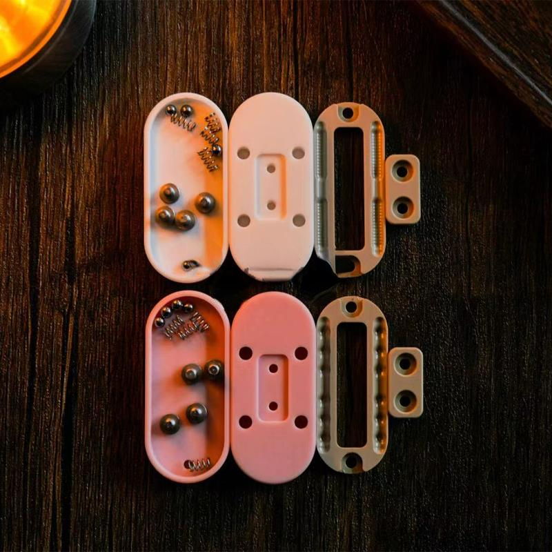 Metal Toys Dz. Corian Top-B Bubble PEEK Pink And White Bubble Mechanical Push Slider