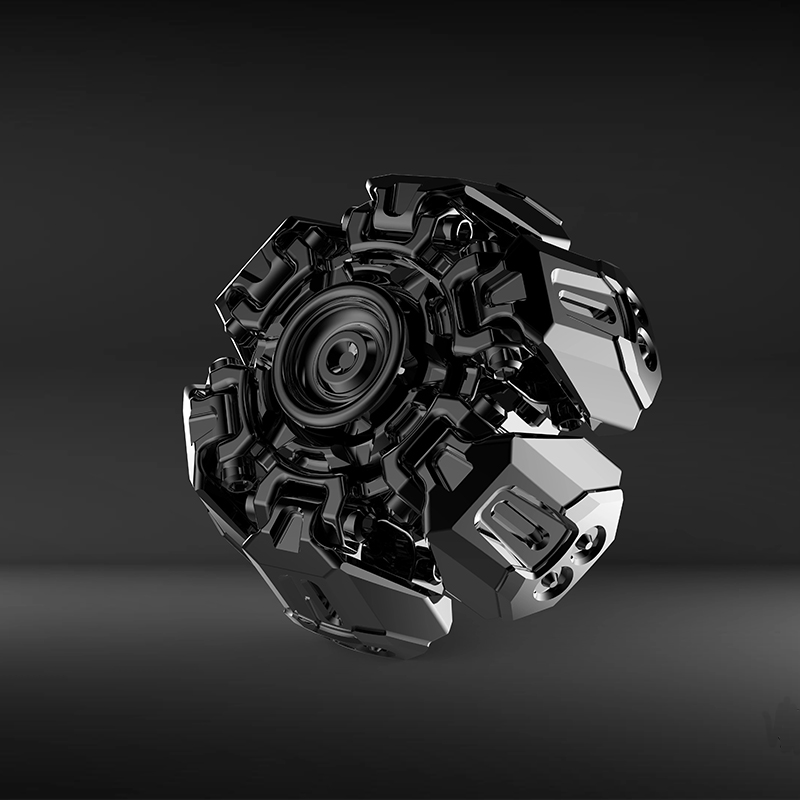 T-MAX Interlinked Unclasping Shell Spinner Fidget Spinner