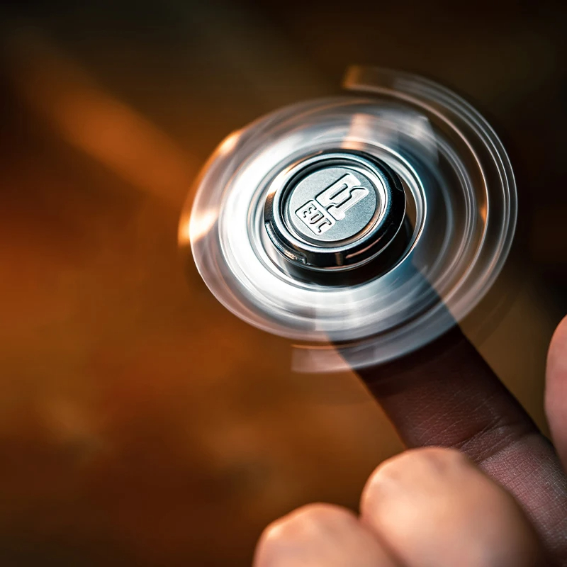 01EDC Holy Axe Asymmetric Metal Fidget Spinner