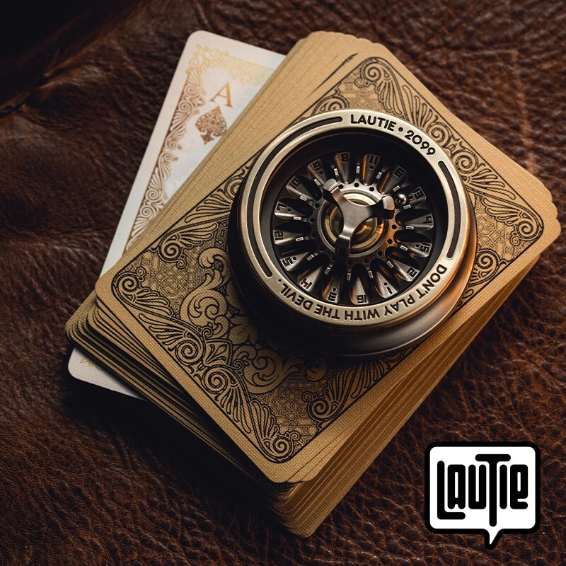 Lautie EDC Carnival Spinner Lucky Turntable Fidget Spinner Carnival Roulette 2099 Serie