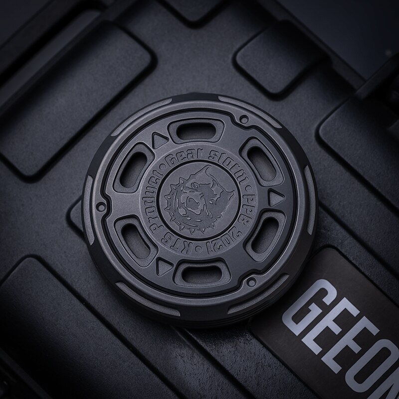 KTS Gear Storm Haptic Coin PPB Decompression Toy Edc Metal Fidget Toy